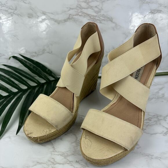 Steve Madden Espadrilles Wedge Women’s Size 10 - Picture 3 of 10